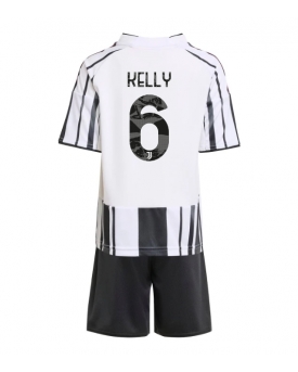 Juventus Lloyd Kelly #6 Maglia Gara Casa Repliche 2025-26 Bambino Maniche Corte